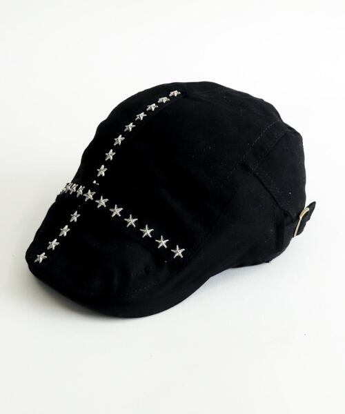 WEGO（ウィゴー）の「WEGO/スタッズデザインハンチング（キャスケット・レディース・その他2/その他1・FREE）」の5枚目の写真