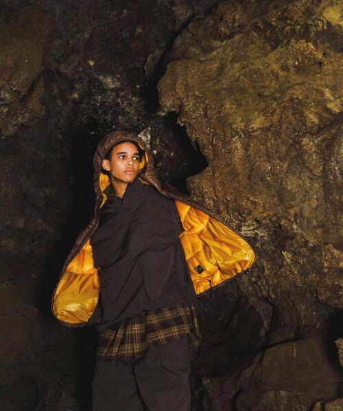 NANGA（ナンガ）の「『別注』NANGA×EKAL　クラシックダウンジャケット（ダウンジャケット/コート・メンズ・ブラック/ブラウン・MEDIUM/LARGE）」の22枚目の写真