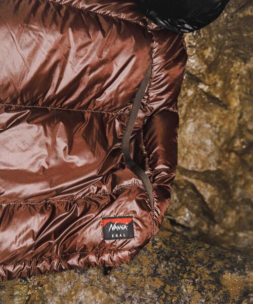 NANGA（ナンガ）の「『別注』NANGA×EKAL　クラシックダウンジャケット（ダウンジャケット/コート・メンズ・ブラック/ブラウン・MEDIUM/LARGE）」の20枚目の写真