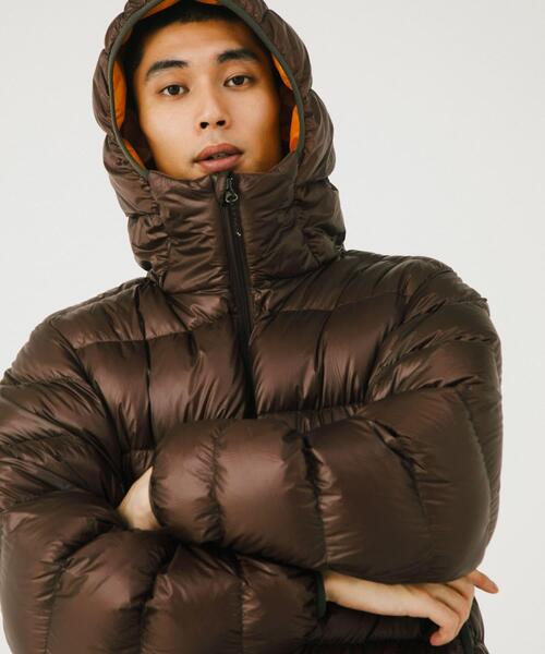 NANGA（ナンガ）の「『別注』NANGA×EKAL　クラシックダウンジャケット（ダウンジャケット/コート・メンズ・ブラック/ブラウン・MEDIUM/LARGE）」の19枚目の写真