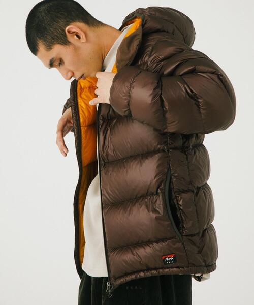 NANGA（ナンガ）の「『別注』NANGA×EKAL　クラシックダウンジャケット（ダウンジャケット/コート・メンズ・ブラック/ブラウン・MEDIUM/LARGE）」の18枚目の写真