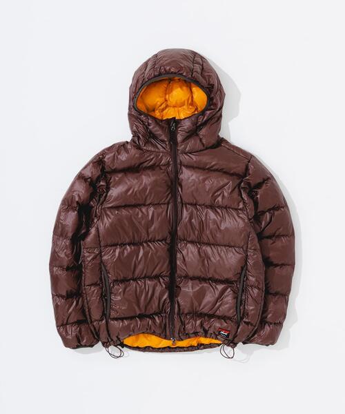 NANGA（ナンガ）の「『別注』NANGA×EKAL　クラシックダウンジャケット（ダウンジャケット/コート・メンズ・ブラック/ブラウン・MEDIUM/LARGE）」の16枚目の写真