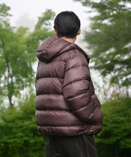 NANGA（ナンガ）の「『別注』NANGA×EKAL　クラシックダウンジャケット（ダウンジャケット/コート・メンズ・ブラック/ブラウン・MEDIUM/LARGE）」の10枚目の写真