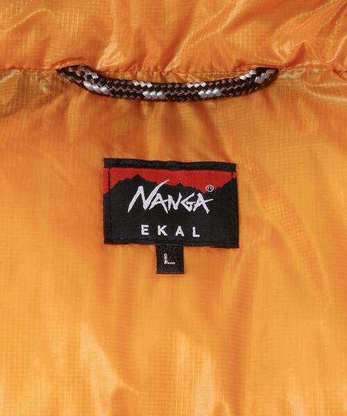NANGA（ナンガ）の「『別注』NANGA×EKAL　クラシックダウンジャケット（ダウンジャケット/コート・メンズ・ブラック/ブラウン・MEDIUM/LARGE）」の3枚目の写真
