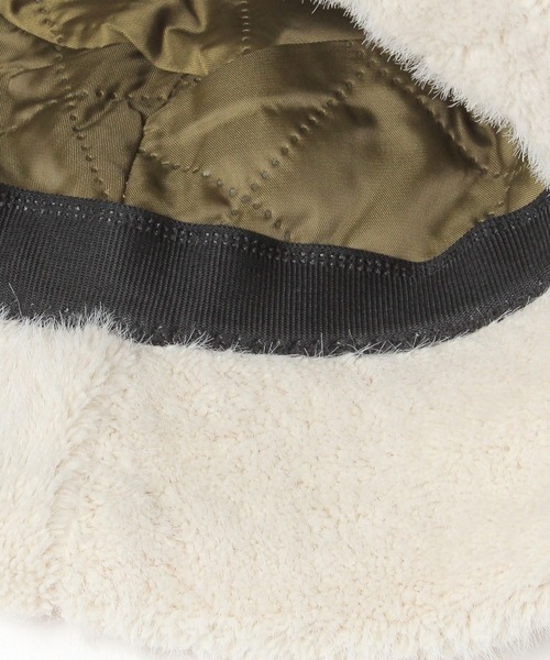 FOUND GOOD(ファウンドグッド)の「ボアツキハット(ハット・レディース・グリーン系8/ブラック/アイボリー・FREE)」の17枚目の写真