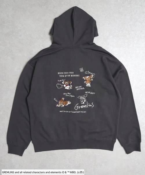 美品 シュプリーム グレムリン スウェット パーカー 長袖 プリント ロゴ 灰色 Gremlins Hooded Sweatshirt | Supreme 22fw