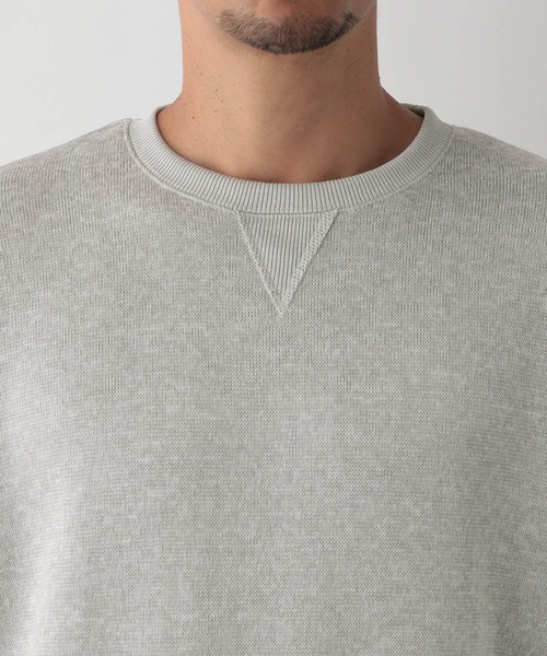 FOUND GOOD（ファウンドグッド）の「ニットフリースプルオーバー（ニット/セーター・メンズ・グレー系/グレー系8/ネイビー・S/M/L/XL）」の19枚目の写真