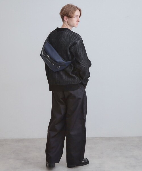 tk.TAKEO KIKUCHI(ティーケータケオキクチ)の「ビッグボディバッグ(ボディバッグ/ウエストポーチ・メンズ・ブラック系4/ネイビー系4・00)」の11枚目の写真