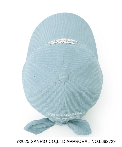 sanrio(サンリオ)の「【サンリオ】コーデュロイキャップ(キャップ・キッズ・パープル/サックスブルー・99)」の5枚目の写真