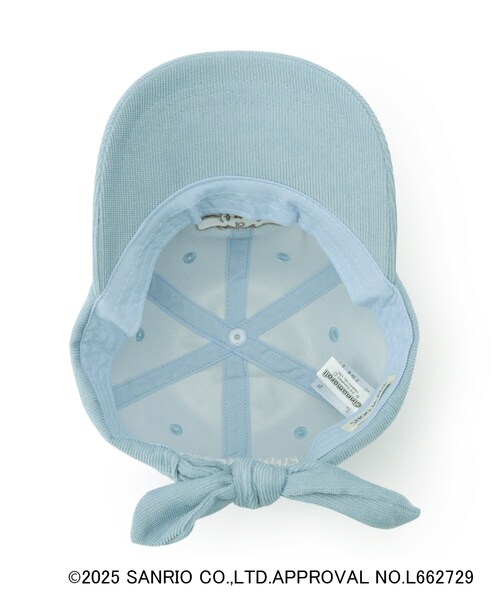 sanrio(サンリオ)の「【サンリオ】コーデュロイキャップ(キャップ・キッズ・パープル/サックスブルー・99)」の6枚目の写真