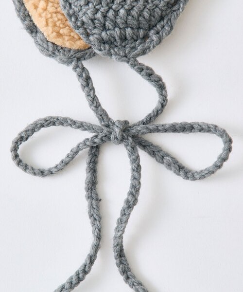 OLIVE des OLIVE（オリーブデオリーブ）の「ポンポンイヤマフ（イヤーマフ・レディース・グレー/オフホワイト・FREE）」の13枚目の写真