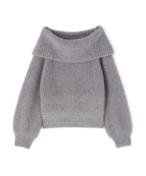 セール】◇ヘアリーラメオフショルニット（ニット/セーター）｜NATURAL