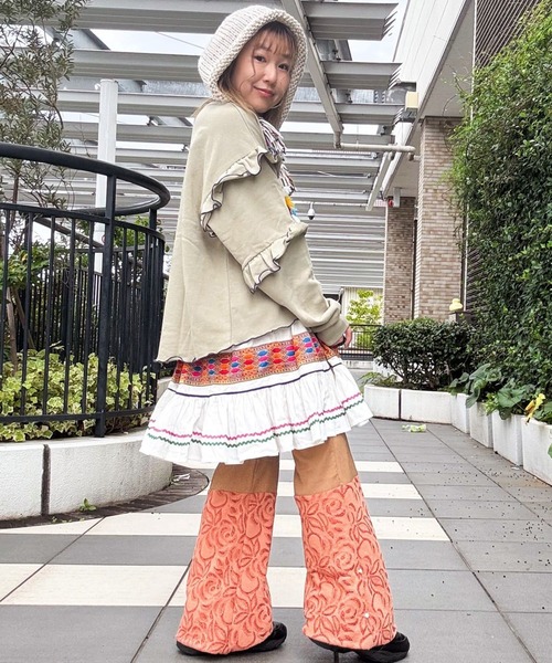 チャイハネ（チャイハネ）の「【チャイハネ】スアメルトレーナー（スウェット・レディース・ブラック/カーキ/ホワイト・FREE）」の15枚目の写真