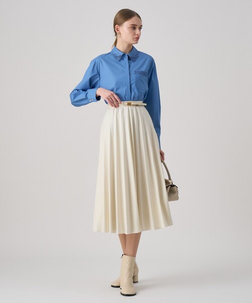 セール】エンブレム刺繍シャツ（シャツ/ブラウス）｜ANAYI（アナイ）の