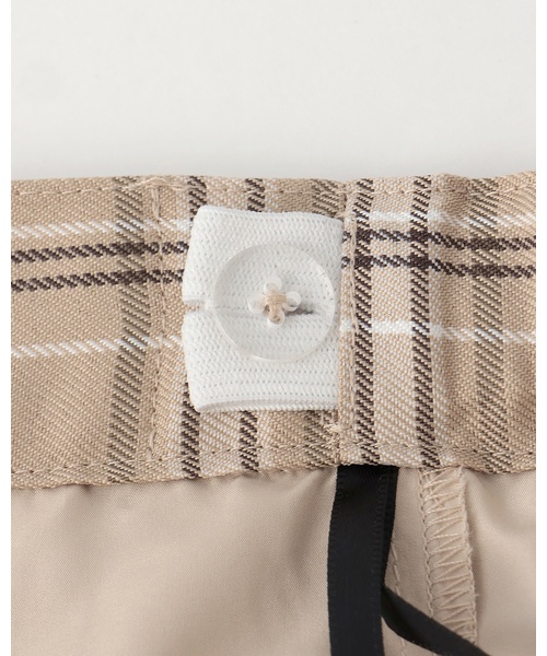 LOVETOXIC（ラブトキシック）の「【卒服・セレモニー】チェック柄プリーツスカパン（スーツスカート・キッズ・ブラック/アイボリー/ベージュ/ネイビー・L:160cm/M:150cm）」の16枚目の写真