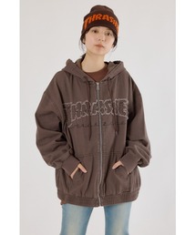 RODEO CROWNS WIDE BOWL | THRASHER デニムフードブルゾン(ブルゾン)