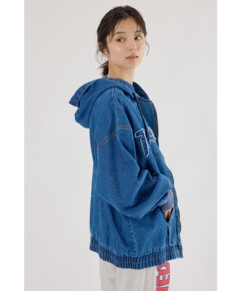 THRASHER デニムフードブルゾン（ブルゾン）｜RODEO CROWNS WIDE BOWL