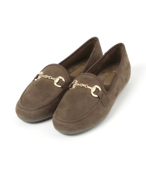 GLOBAL WORK（グローバルワーク）の「らくっション起毛ビットローファー/593267（ローファー・レディース・ダークブラウン/ブラック/ベージュ/チャコールグレー・SMALL/MEDIUM/LARGE）」の4枚目の写真