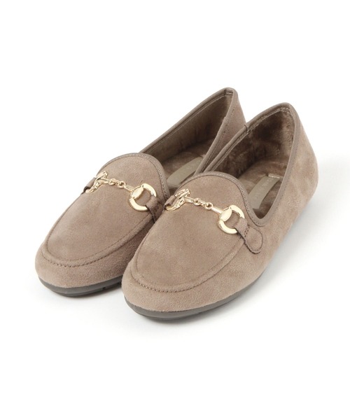 GLOBAL WORK（グローバルワーク）の「らくっション起毛ビットローファー/593267（ローファー・レディース・ダークブラウン/ブラック/ベージュ/チャコールグレー・SMALL/MEDIUM/LARGE）」の6枚目の写真