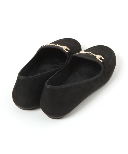 GLOBAL WORK（グローバルワーク）の「らくっション起毛ビットローファー/593267（ローファー・レディース・ダークブラウン/ブラック/ベージュ/チャコールグレー・SMALL/MEDIUM/LARGE）」の9枚目の写真