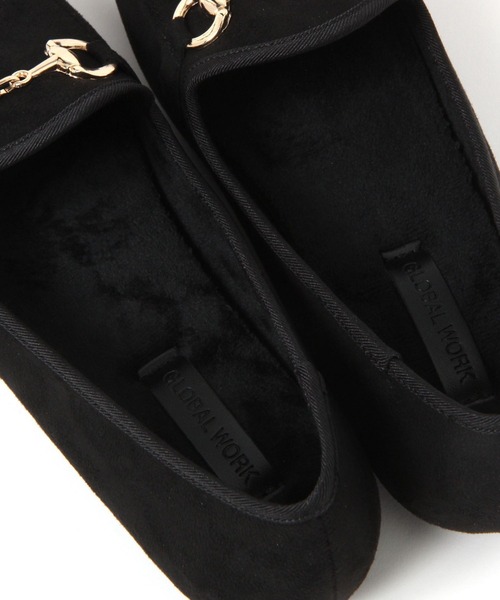 GLOBAL WORK（グローバルワーク）の「らくっション起毛ビットローファー/593267（ローファー・レディース・ダークブラウン/ブラック/ベージュ/チャコールグレー・SMALL/MEDIUM/LARGE）」の15枚目の写真