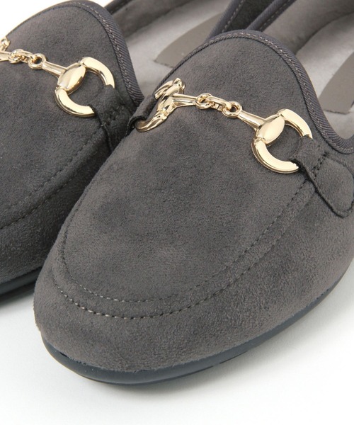 GLOBAL WORK（グローバルワーク）の「らくっション起毛ビットローファー/593267（ローファー・レディース・ダークブラウン/ブラック/ベージュ/チャコールグレー・SMALL/MEDIUM/LARGE）」の17枚目の写真