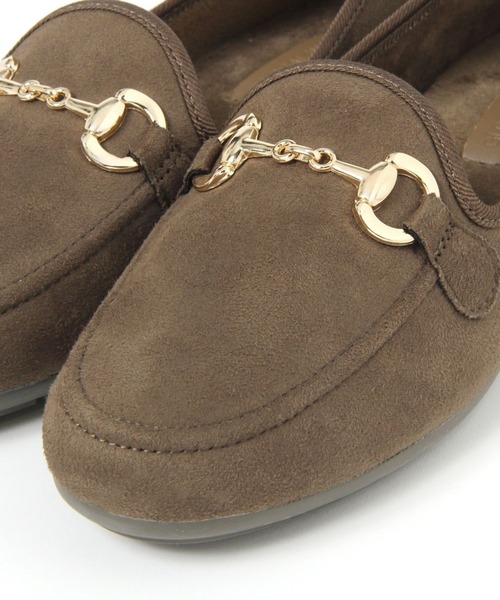 GLOBAL WORK（グローバルワーク）の「らくっション起毛ビットローファー/593267（ローファー・レディース・ダークブラウン/ブラック/ベージュ/チャコールグレー・SMALL/MEDIUM/LARGE）」の21枚目の写真