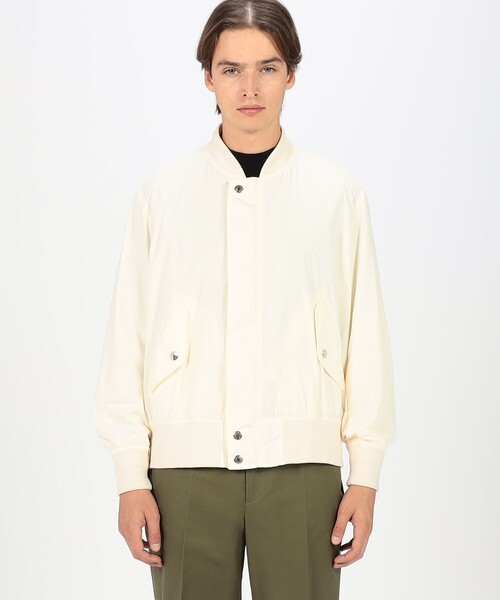Mackintosh（マッキントッシュ）の「MACKINTOSH SAUGHTREE リップストップ MA-1（ブルゾン・メンズ・ホワイト/ネイビー・36/34）」の7枚目の写真