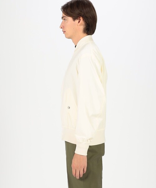 Mackintosh（マッキントッシュ）の「MACKINTOSH SAUGHTREE リップストップ MA-1（ブルゾン・メンズ・ホワイト/ネイビー・36/34）」の11枚目の写真