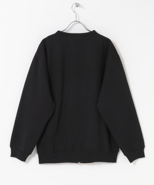 SENSE OF PLACE by URBAN RESEARCH（センスオブプレイスバイアーバンリサーチ）の「ウラキモウクルーネックジップスウェット（スウェット・メンズ・アイボリー/グレー/ブラック・MEDIUM/LARGE）」の18枚目の写真