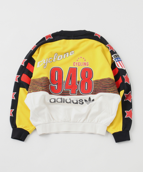 adidas Originals(アディダスオリジナルス)の「adidas / アディダス アーカイブ サイクリング スウェットシャツ(スウェット・メンズ・イエロー・LARGE/MEDIUM)」の6枚目の写真