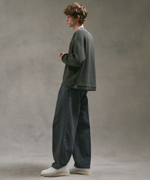 PUBLIC TOKYO（パブリックトウキョウ）の「ウォッシャブルショーティニット（ニット/セーター・メンズ・カーキ/ブルー/ブラウン・1/3/2）」の20枚目の写真