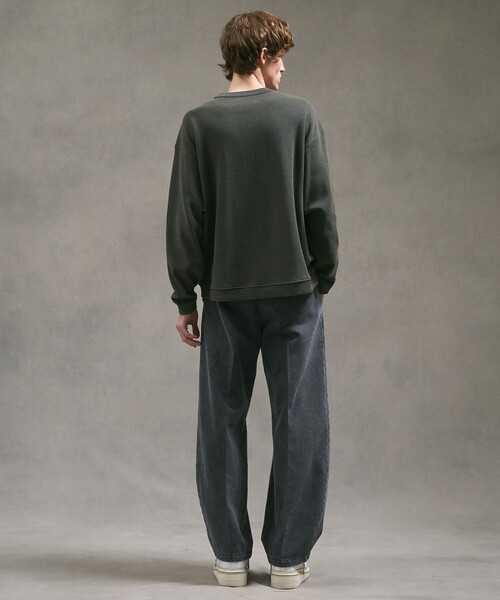 PUBLIC TOKYO（パブリックトウキョウ）の「ウォッシャブルショーティニット（ニット/セーター・メンズ・カーキ/ブルー/ブラウン・1/3/2）」の21枚目の写真