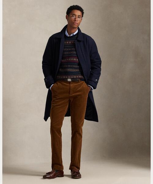 Langdon ウール ウォーキング コート（ステンカラーコート）｜POLO