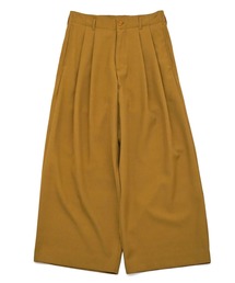 VOAAOV（ヴォアーブ）の「【VOAAOV】 BISHU OLD WOOL GABARDINE Tuck Wide Pants（スラックス）」