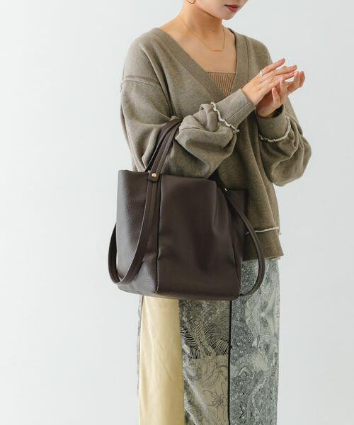 RODE SKO（ロデスコ）の「2WAYバケツバッグ（トートバッグ・レディース・ブラック/ブラウン・ONE）」の13枚目の写真