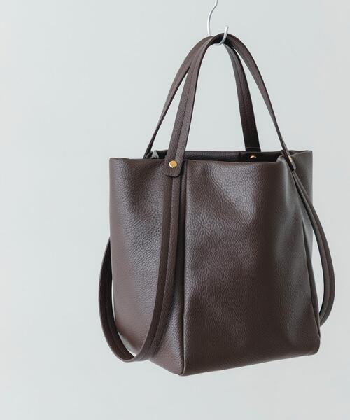 RODE SKO（ロデスコ）の「2WAYバケツバッグ（トートバッグ・レディース・ブラック/ブラウン・ONE）」の9枚目の写真