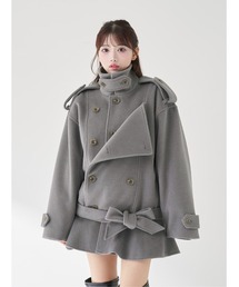 Y.　darichアウター Darich コート アウター スウェットフーディーレザージャケット