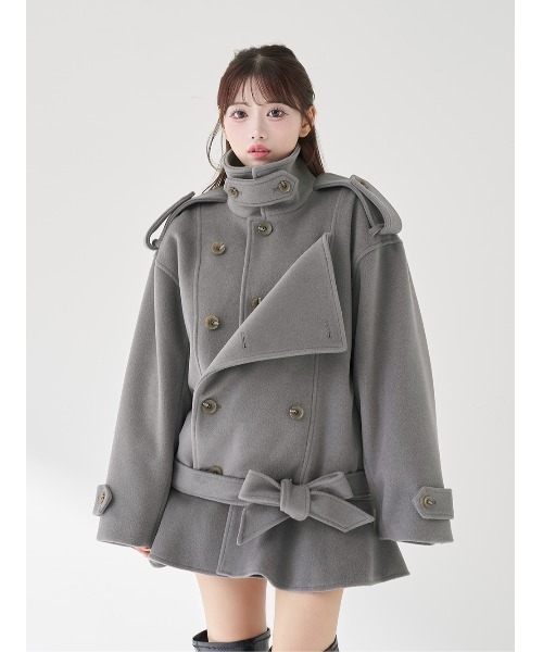 ドロップショルダージャケットコート（その他アウター）｜Darich