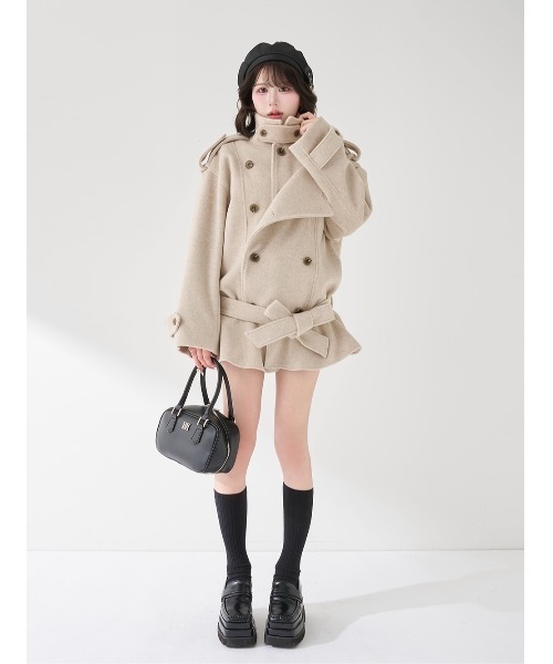 Darich ドロップショルダージャケットコート Darich♡新品ドロップショルダージャケットコート【FL】 - メルカリ