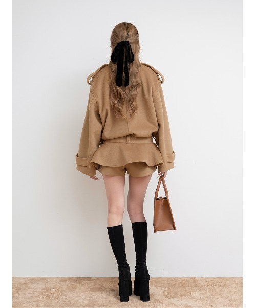 ドロップショルダージャケットコート（その他アウター）｜Darich