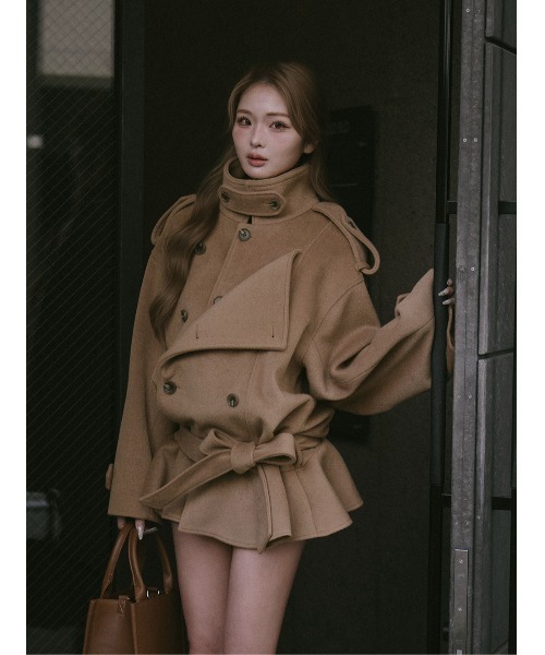 ドロップショルダージャケットコート（その他アウター）｜Darich