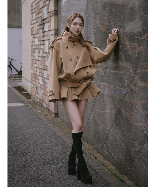 ドロップショルダージャケットコート（その他アウター）｜Darich