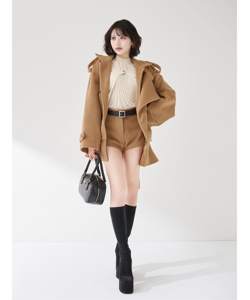 Darich ドロップショルダージャケットコート Darich♡新品ドロップショルダージャケットコート【FL】 - メルカリ