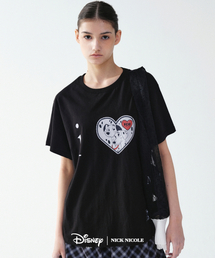 DISNEY i LOVE 101 DALMATIAN TOP_BLACK