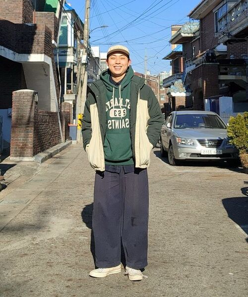 FRIZMWORKS(フリズムワークス)の「TWILL BALLOON PANTS _ NAVY(その他パンツ・メンズ・その他・SMALL/MEDIUM/LARGE/X-LARGE)」の8枚目の写真