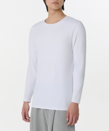 MUSINSA STANDARD（ムシンサスタンダード）の「[ヒットスタンダード] メンズ クルーネック Tシャツ_インナーウェア [ホワイト]（インナーウェア/肌着）」