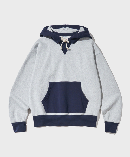 After Hood Sweat — худи, 3% меланж‑серый