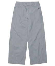 OVERSIZED V.C PANTS - WASHED GRAY