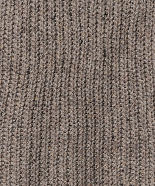 A DAY IN THE LIFE UNITED ARROWS（アデイインザライフユナイテッドアローズ）の「アゼ ネップ バイカラー ハイネックニット ＜A DAY IN THE LIFE＞（ニット/セーター・レディース・ダークグリーン/オフホワイト/ベージュ/ライトグレー・FREE）」の19枚目の写真